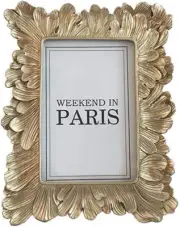 Vintage 4X6 Picture Frame, Antique Ornate Photo Frame, Table Top Display and Wa