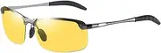 Photochromic Sunglasses for Men | Photochromic Glasses for Women | UV400 Protection, Anti Glare, Polarized Driving Goggles, Outdoor Eyewear for Men