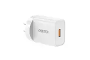 CHOETECH 18W USB Wall Charger Quick Charge QC 3.0 Power Adapter Fast Charging AU Plug White