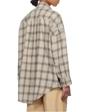 plaid shirt S,L Nude