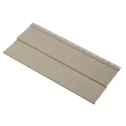 Take Home Sample Transformations Double 4 In. X 24 In. Vinyl Siding in Wicker