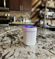 Mini Car Air Humidifier Diffuser Essential Oil Ultrasonic Aroma Mist Purifier