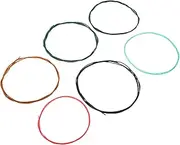 JOINPAYA Essential Boys and Girls Guitar Strings 6 Pack for Classical Ukulele Replacement Strings Kit