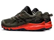 12~MEN'S ASICS Gel -Trabuco 10 Mantel Green -Midnight Size 12 NEW
