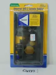 SAKAR VC16 MOTORIZED VHS-C CASSETTE ADAPTER TO FIT HOME VCR, NEW SEALED POSTPD