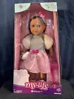 My Life As Poseable Hello Kitty 18" Doll, Dark Brunette Straight Hair 50th J1