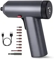 Electric Rechargeable Screwdriver Portable Gun Type Screw Driver 6NM 200RPM 3.6V