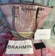 Brahmin NWT Medium Bowie Tote in Lilac Whimsy