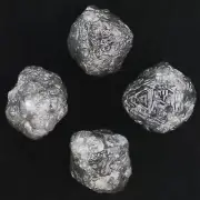 4.28 CT Natural Raw Diamonds Lot 4 Pcs Uncut & Loose Rough 5 MM Diamonds