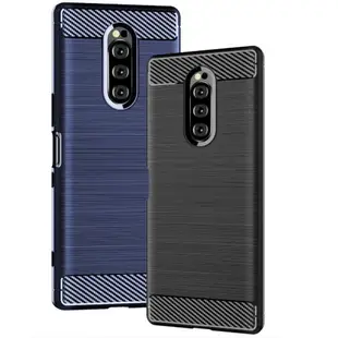 SONY Xperia 1 J9110 手機套 手機殼 碳纖維拉絲 保護殼 保護套 防摔軟殼