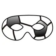 Eye Mask x 8Pcs New Soccer Tableware Party Supplies Kids Football Birthday Decoration