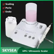 Dental Piezo Ultrasonic Scaler For EMS WOODPECKER w/ 2 Bottles+Handpiece+5 Tips