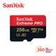 SanDisk ExtremePro MicroSD A2 256G記憶卡(SDSQXCD-256G-GN6MA)