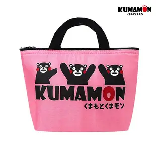 【KUMAMON 酷MA萌】熊本熊 保冰 保溫袋 便當袋(兩色可選) 日本原裝 授權