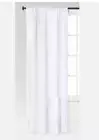 Threshold Farrah White Light Filtering Curtain Panel - 84 in x 54 in
