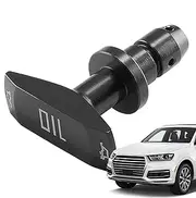 Nevalerra Car Oil Pull Handle - Engine Oil Caliper Handle, Metal Luster, Car Oil Caliper Pull Handle | Auto Engine Oil Levels Handle, Car Modification Accessory for, Rv, Sedan, Small Car, and Truck