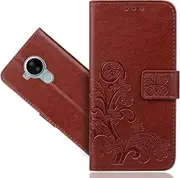 [WenTian] Case For Nokia C30, CaseExpert® Flowers Leather Kickstand Flip Wallet Bag Case Cover For Nokia C30
