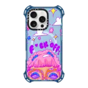 iPhone 16 Pro Bounce Case MagSafe Compatible F*ck Off - Phone Case