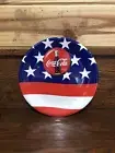 Vintage Coca-Cola Coke Red White Blue Melamine Plate 9” Stars And Stripes 1999