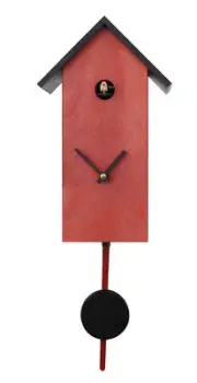 Engstler Quartz Cuckoo Clock - Magic Red 360/40 Q NEW