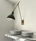 1 Light Sputnik Fixture Kitchen Light Italian Design Wall Sconce with Dimmer