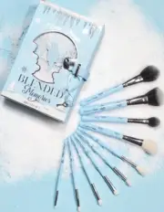 P.Louise X Mikayla Blended Memories Brush Bundle 10pc Makeup Brush Set Brand New