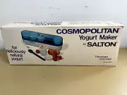 Salton Cosmopolitan Yogurt Maker YM-4, Vintage, New & Sealed