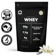 8KG WHEY PROTEIN ISOLATE 100% Australian Made WPI GRASS-FED VANILLA