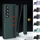 Luxury Kickstand with S Pen Slot Magnetic Case For Samsung Galaxy Z Fold6/5/4/3