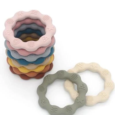 Baby Teether Health Care Molar Toy Tactile Cognition Food Grade Silicone Newborn