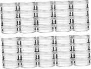 Amosfun Travel-friendly 16-piece Storage Box Leakproof Small Travel Containers for Creams Lotion Shampoo Detachable Layers