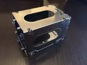 Arduino Metal Project Enclosure / Steel Box - Mirror Finish with Window