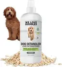We Love Doodles Dog Detangler Spray - Leave-in Conditioner for 16 oz, clear