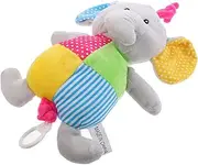 RORPOIR Baby Soothing Music Doll Newborn Sleep Toy Tummy Time Stuffed Plush Toy for Pram Gentle for Newborns