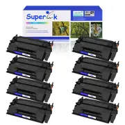8PK CF226X HighYield Toner Compatible with HP LaserJet Pro M402dne M402 MFP M426