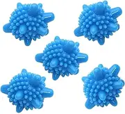 Laundry Ball 10 Pcs Laundry Ball for Household Cleaning Washing Machine Clothes Softener Starfish Shape Solid Cleaning Balls Durable (Color : 5pcs Blue)