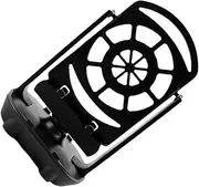 OSALADI Step Counter for Phone Phone Swing Pedometer Silent Dual Phone Holder Auto Walker