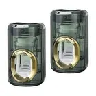 2Pcs Toothpaste Squeezer -Automatic Toothpaste Dispenser Wall Mounted,7691