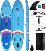 10.6ft Paddle d Seaside B Water-Skiing Stand Up Paddle d Blue
