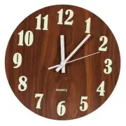 Wall Clock, 12 Inch Glow in Dark Wall Clocks, Silent Non Ticking Wall Clocks