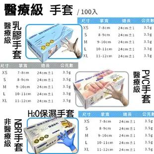 【NBR 手套】醫療級 乳膠 PVC 加厚 貼手 手套 防滑 9吋 一次性 無粉手套 耐油手套 塑膠手套 L9A P9A