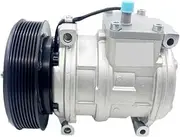 10PA17C compressor Compatible With John Deere 8GR 145mm 12v AH169875 447200-4930 RE46609 447170-9490 TY6764 447100-2381 447100-2387 RE54254