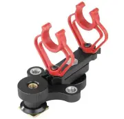 Movo SMM100 Pro Nylon Suspension Shock Mount for 18-20mm Shotgun Microphones