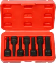 3/8-Inch Drive Cr-Mo SAE Standard Allen Hex Driver Impact Socket Set, 3/16" - 1/