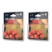 2x 6pc Renegade Game Kids on Bikes Role Playing Gaming Dice Set Children 8y+ Red