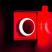 FanFuGuo® 3-Pack Red Led Night Lights Plug in,Indoor Kid Baby Nursery Night Lights,Auto Dusk to Dawn Sensor,Plug Into Wall Lights for Closet,Bedroom,Kitchen,Corridor,Hallway Stair,Cabinet-AU Plug