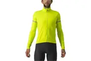 CASTELLI FONDO JERSEY ELECTRIC LIME/SILVER REFLEX