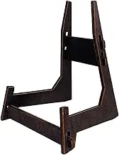 Nlrlo Picture Frame Display Stand, Plate Stand for Display - Wooden Picture Frame Display Holder | Multifunctional Photo Frame Storage Stand for Family, Cafe, Bookstore