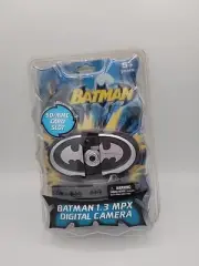 BATMAN 2005 Kids Station 1.3 MPX Digital Camera DC Comics NIP SD/MMC Card Slot