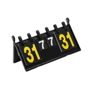 Flip Scoreboard Score Counter 4 Digit Lightweight Score Board Multipurpose